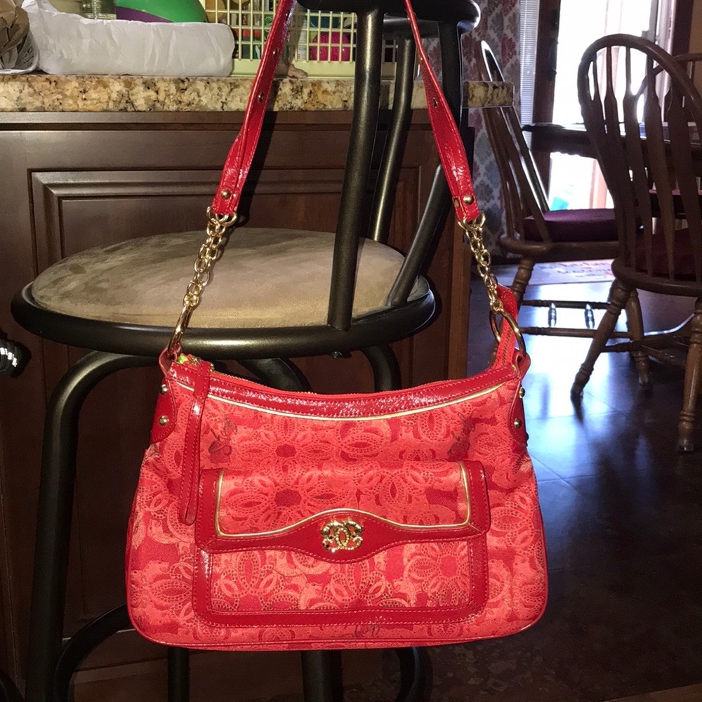 Sharif Studio Red Shoulder Bag - NWOT